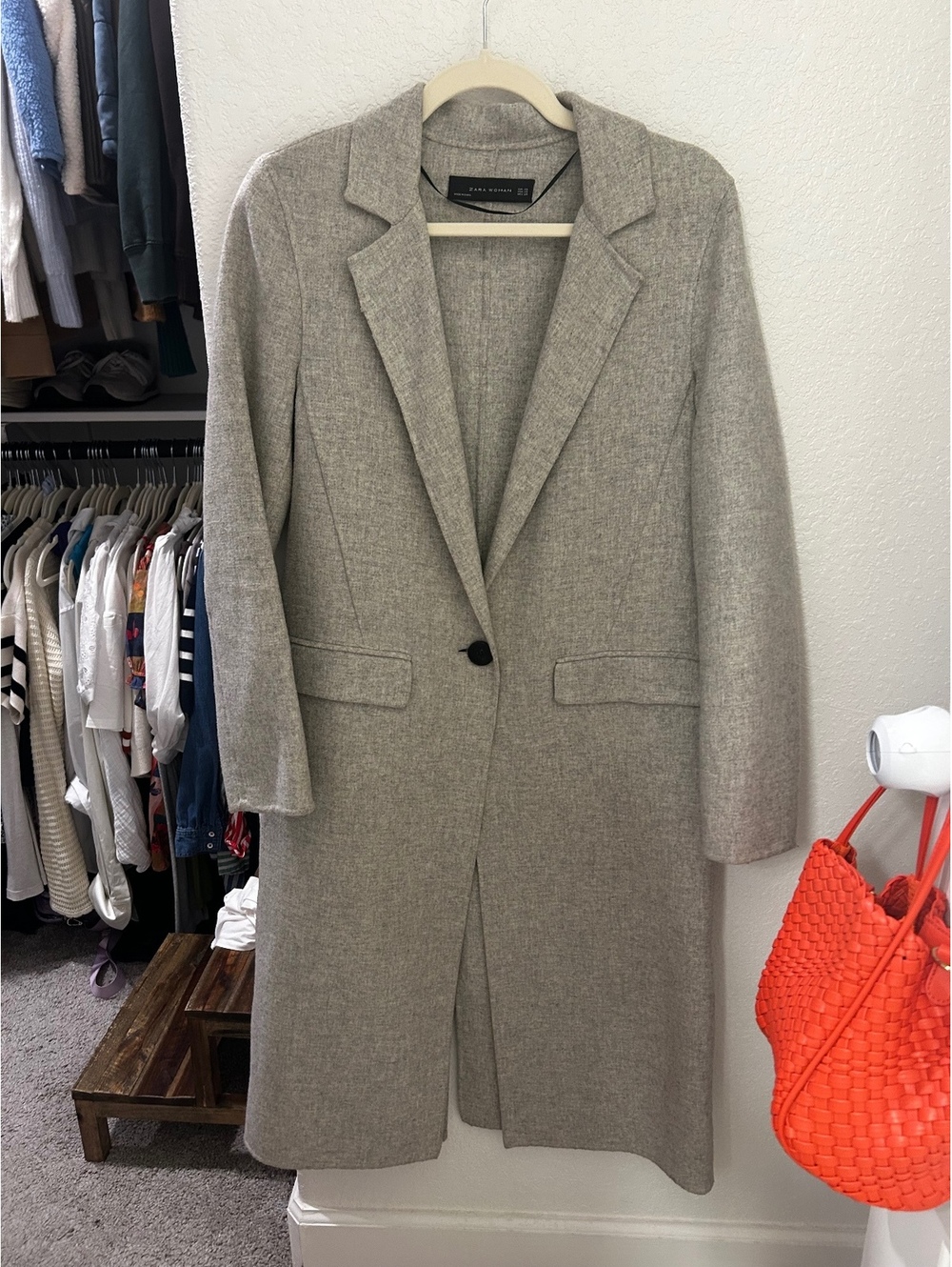 Gray Zara Coat